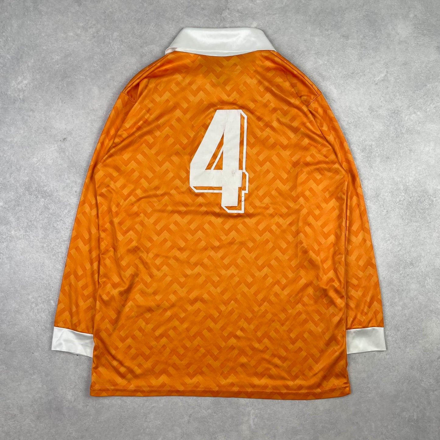 Vintage Italian Soccer Shirt Orange