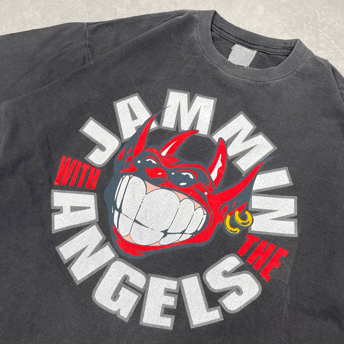 Vintage Single Stitch T-Shirt Jammin With The Angels 1993 Made in USA