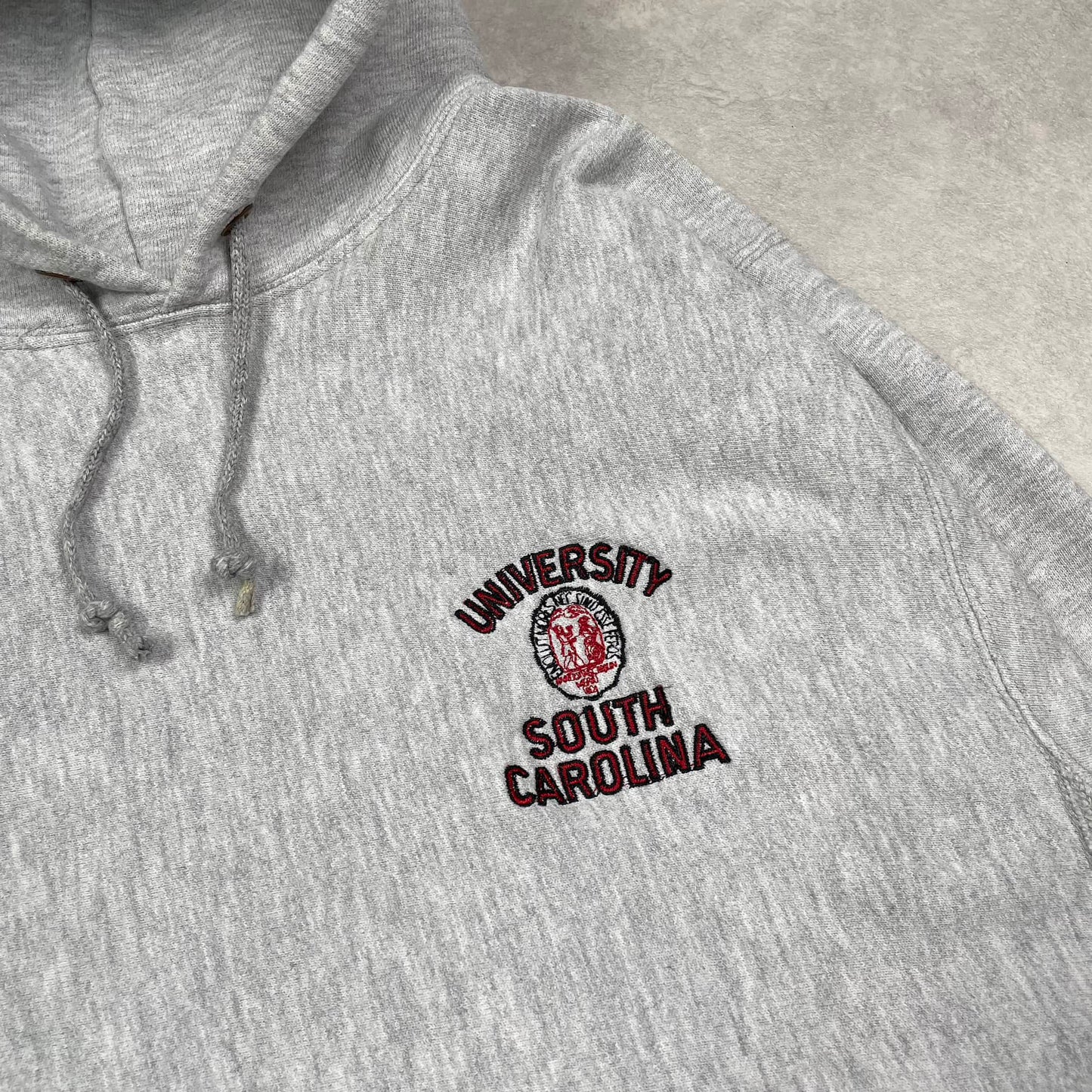 Vintage Hoodie Champion Reverse Weave University of South Carolina Made in USA 80’s