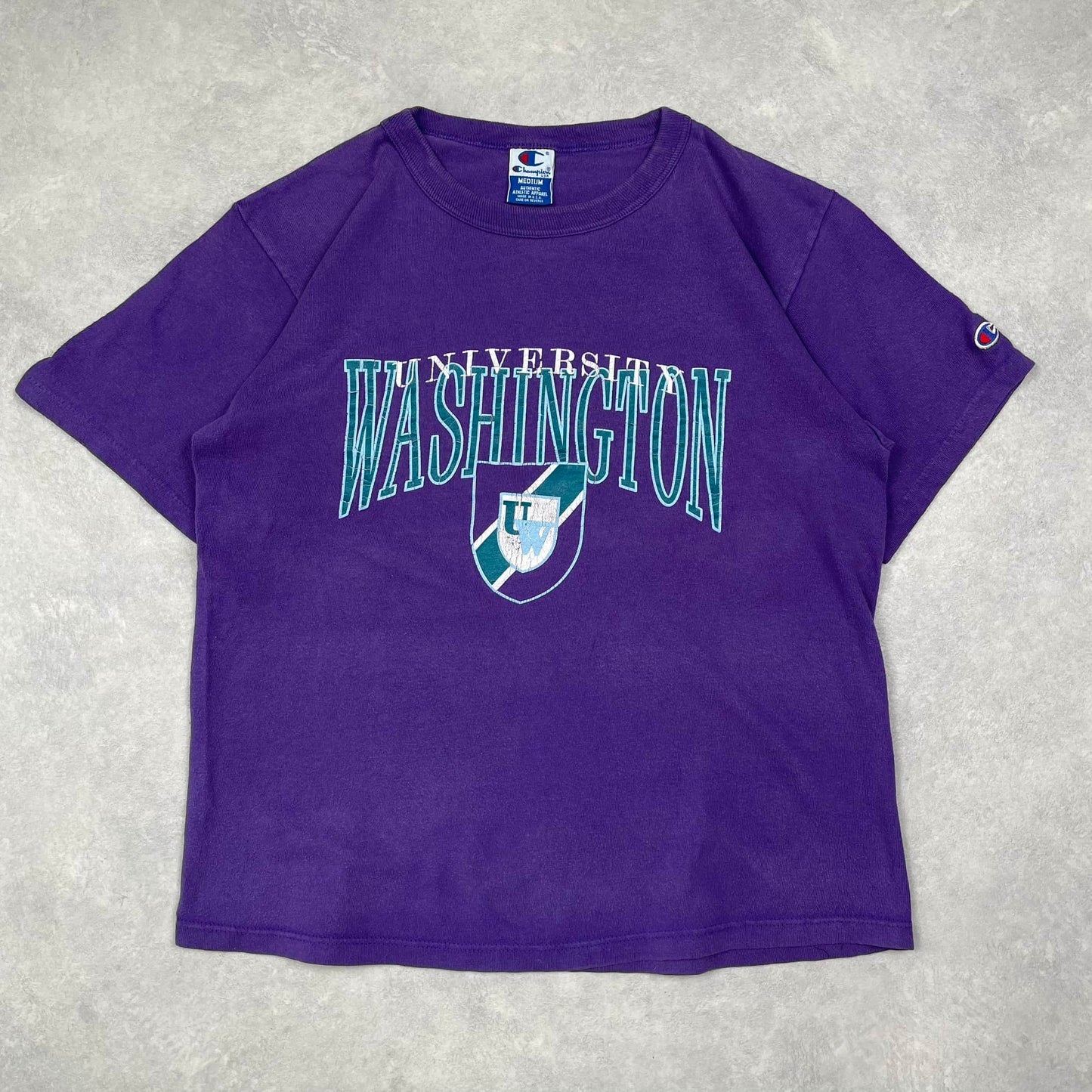 Vintage Champion Single Stitch T-Shirt "Washington University" Made in USA