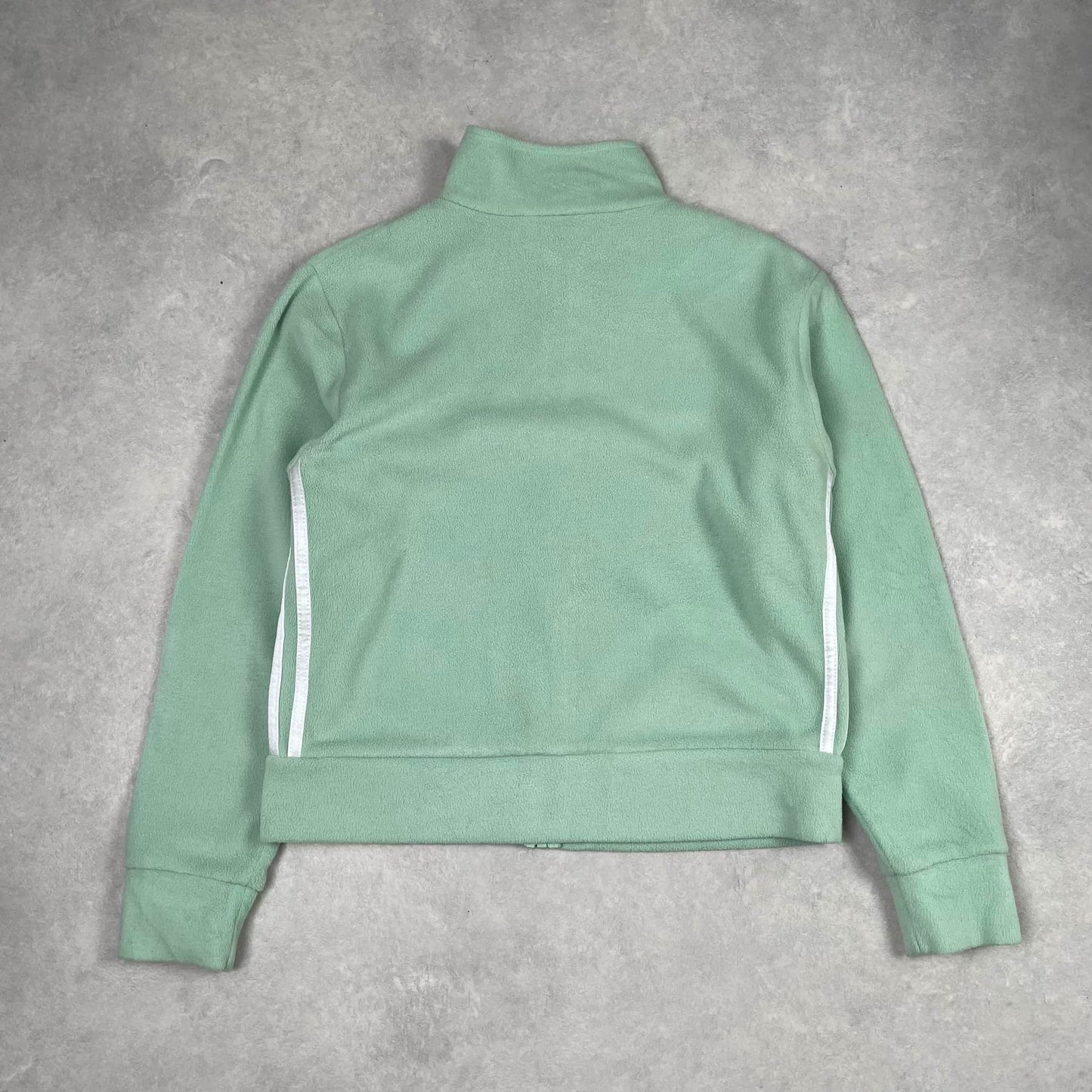 adidas Zip Sweater Fleece Mint Green Women’s