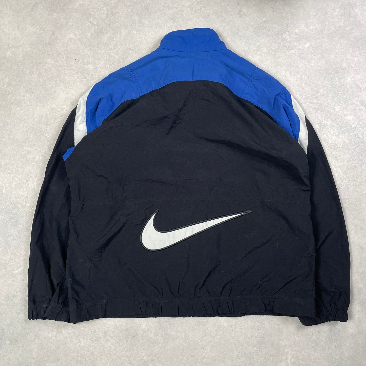 Vintage Nike Jacket 90’s Track Black Blue White