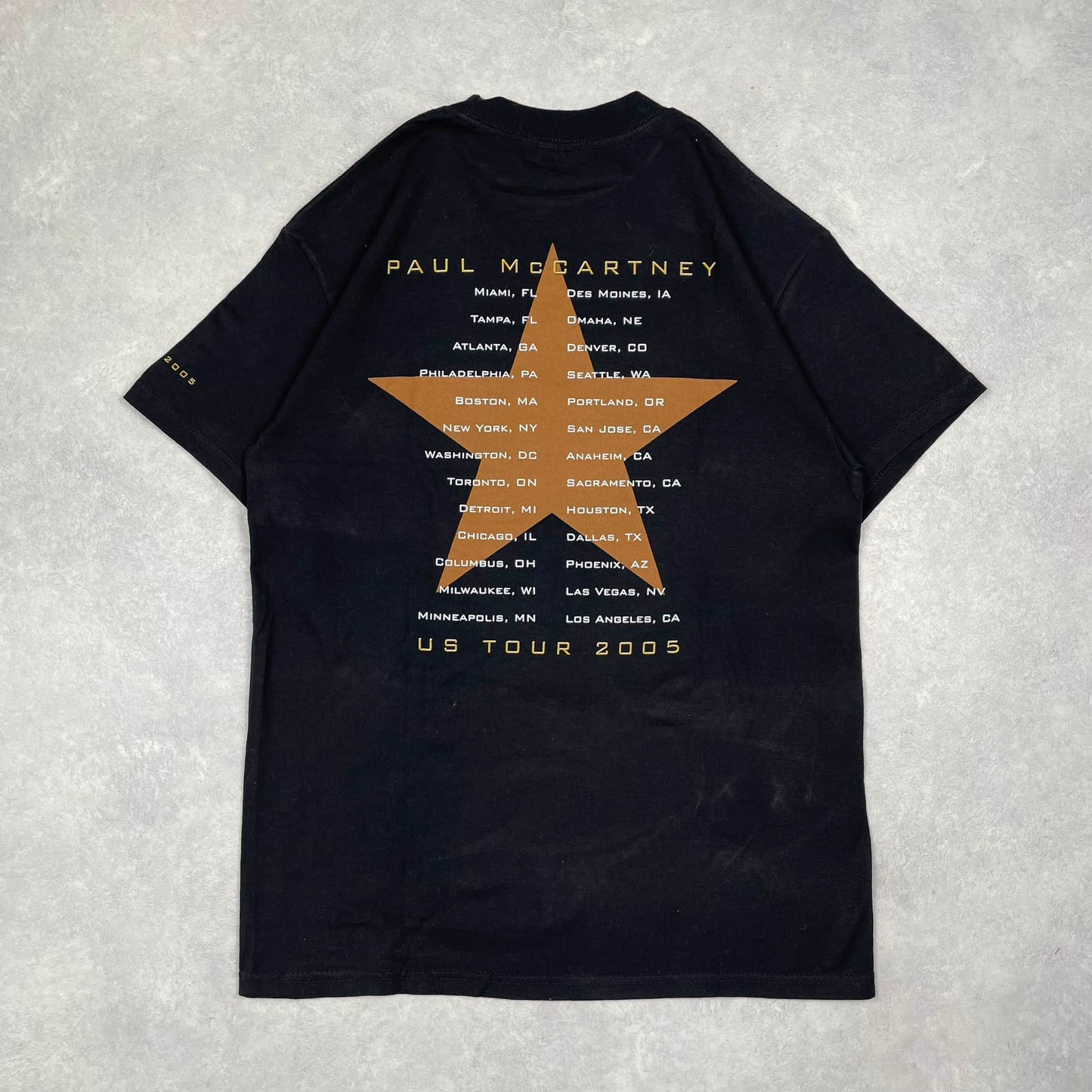 Paul McCartney T-Shirt US Tour 2005