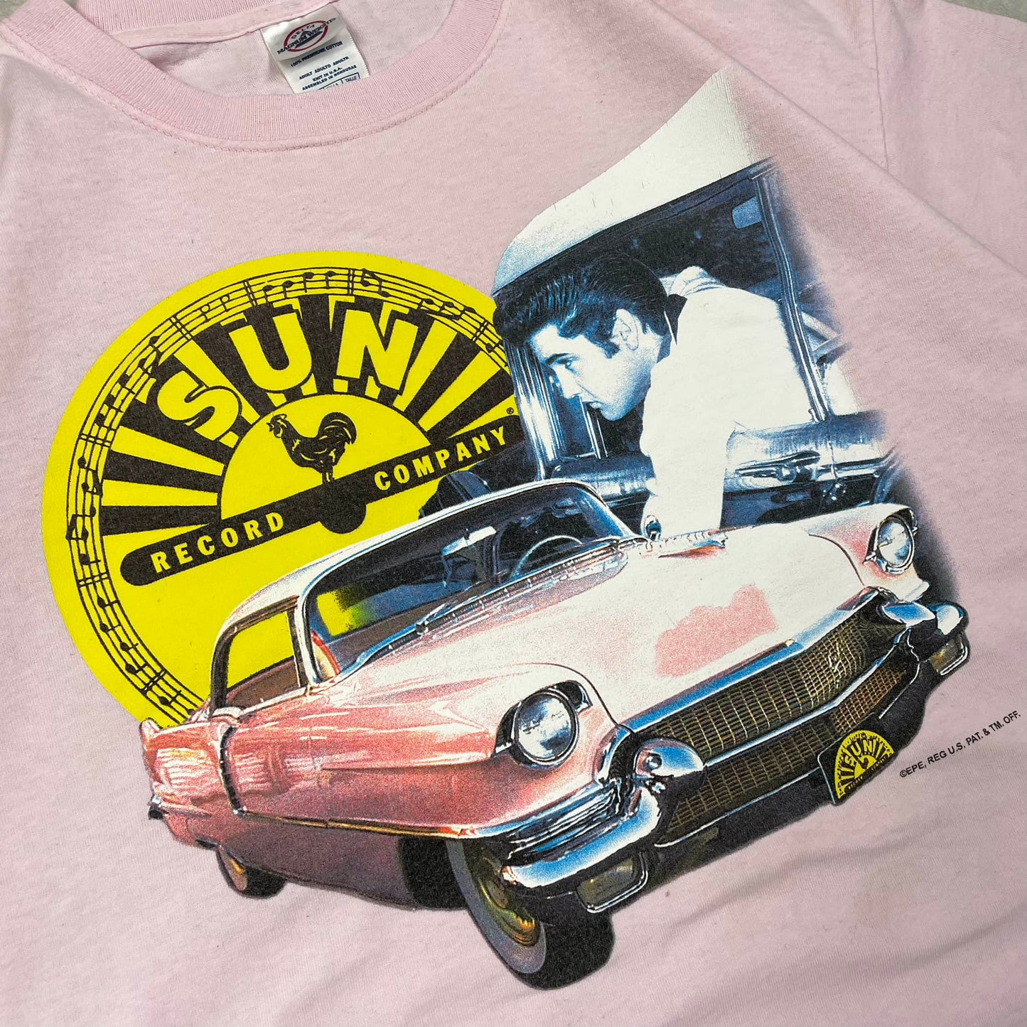 Vintage T-Shirt The Sun Record Company Elvis Made in USA