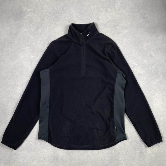Nike Fleece Sweater Quarter Zip Black Alpha Project