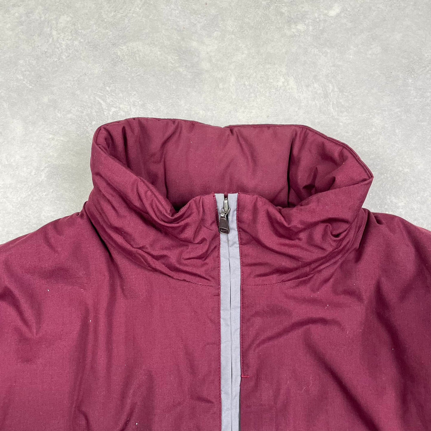 Vintage Nike Puffer Jacket 00’s Maroon Red