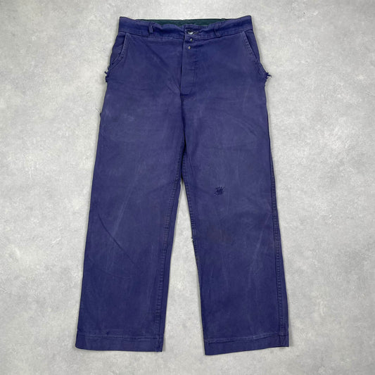 Vintage Bleu de Travail Pants #2