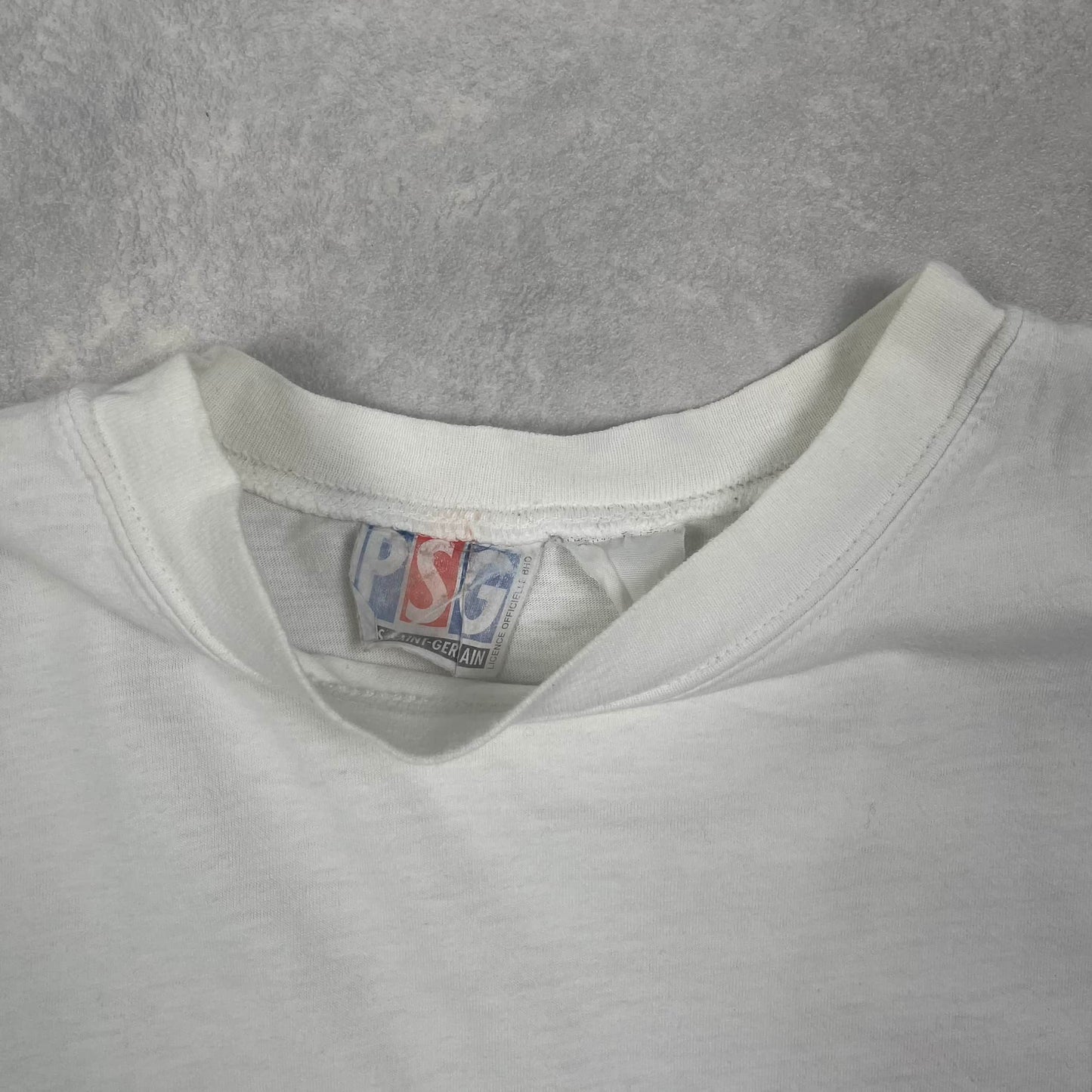 Vintage T-Shirt PSG 90’s White Front & Backprint