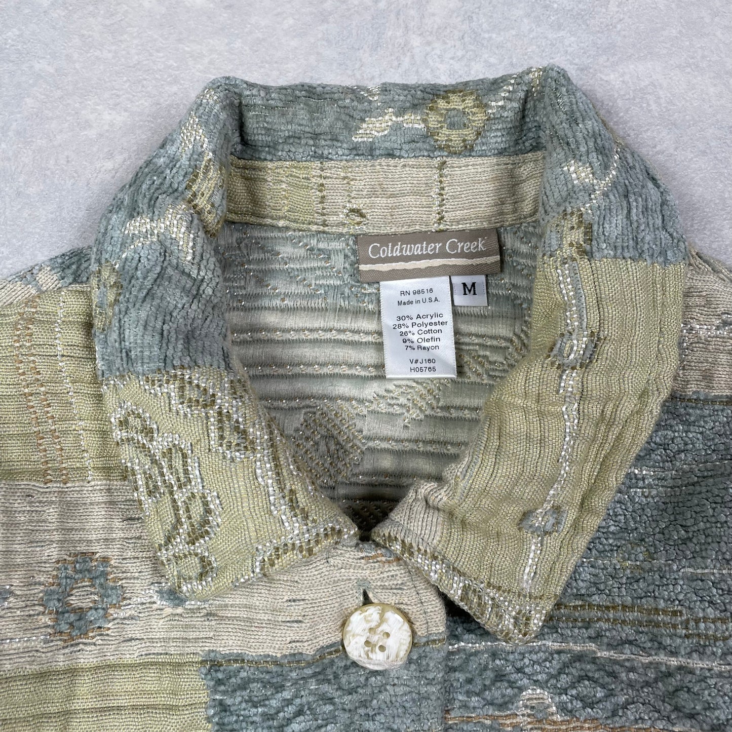 Vintage Patchwork Jacket Made in USA