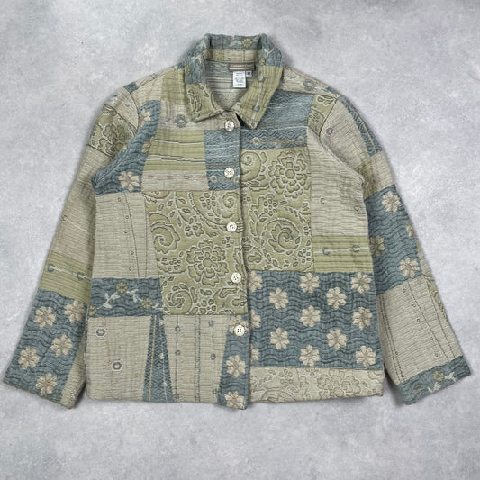 Vintage Patchwork Jacket Made in USA