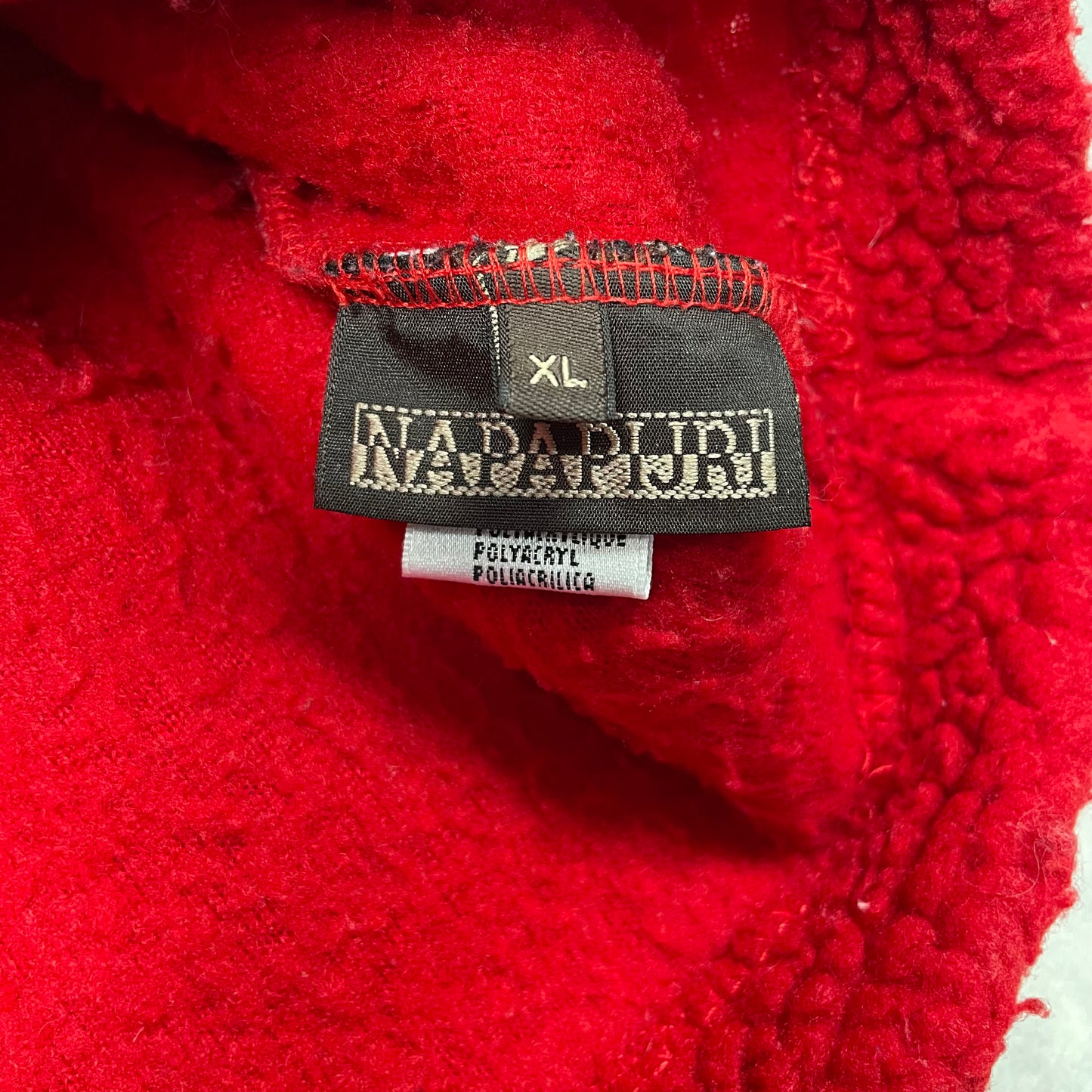 Napapijri Ayas Sweater Deep Pile Fleece Red