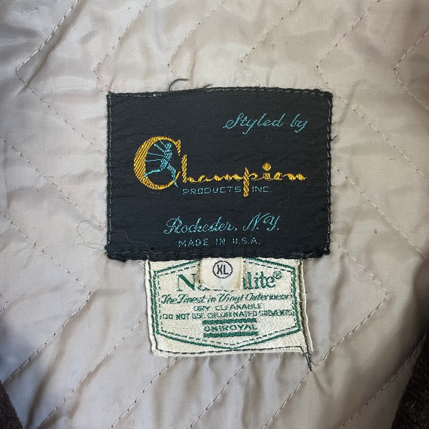 Vintage Champion Jacket Varsity 24/L 60’s/70’s Made in USA