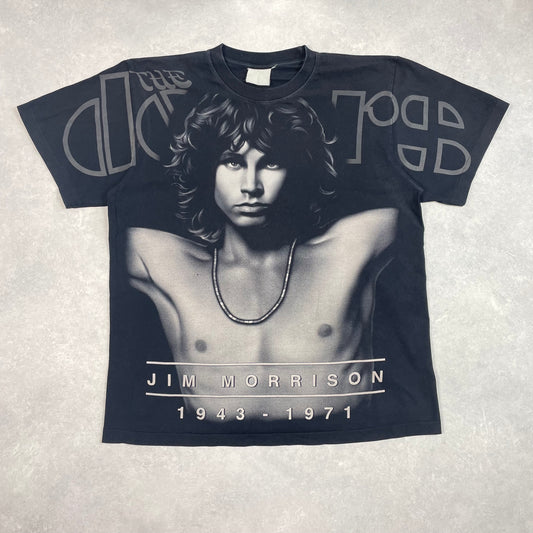 Vintage Single Stitch T-Shirt The Doors Jim Morrison 1943 -1971 All Over Printed