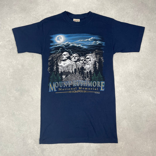 Vintage Single Stitch T-Shirt “Mount Rushmore” Prairie Mountain Made in USA
