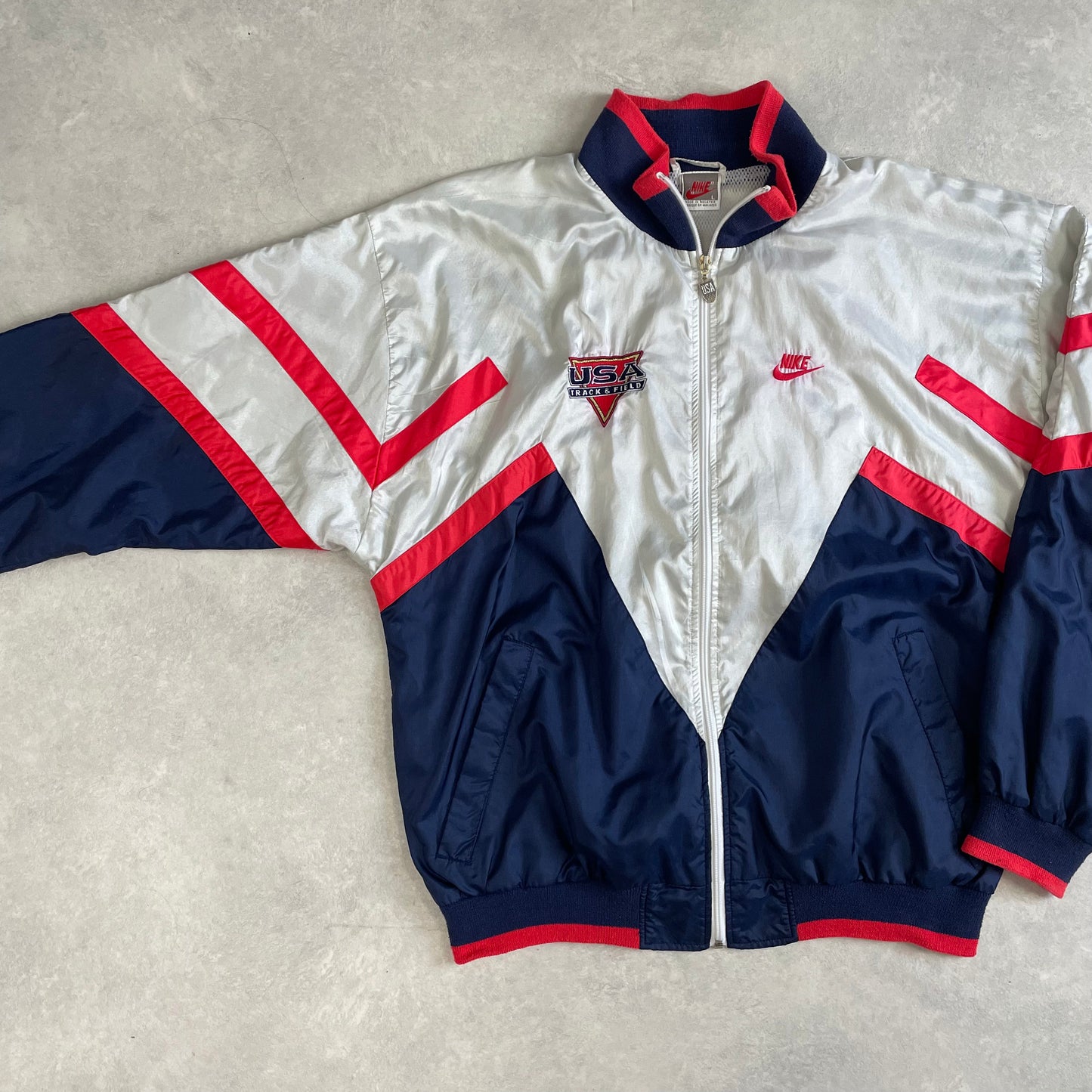Vintage Nike Jacket USA Track & Field Jacket 90’s