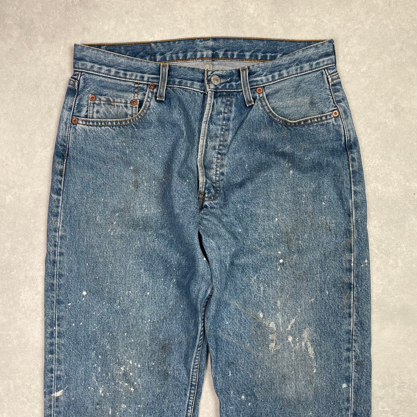 Levi’s 517 Jeans Paint Stained